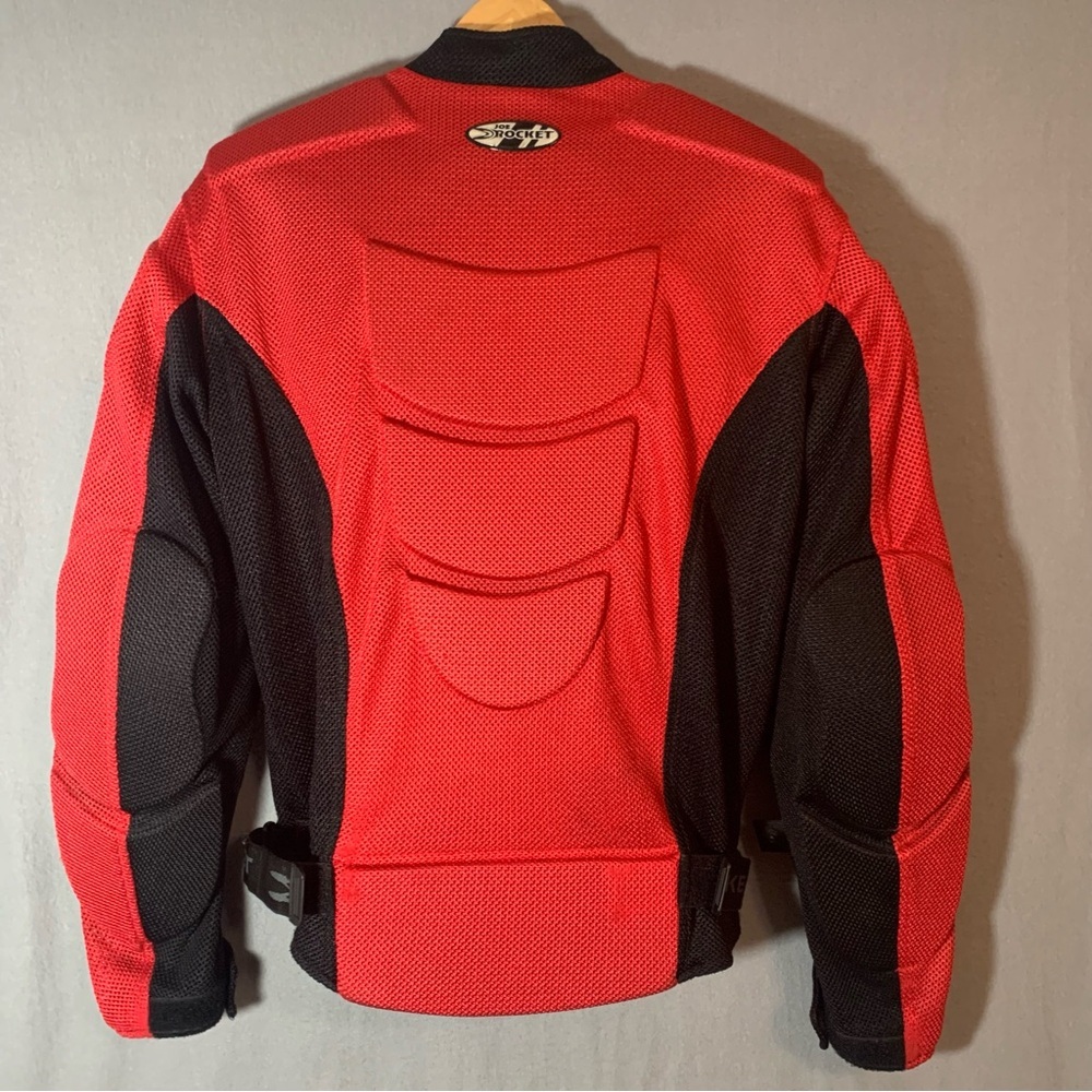 Joe Rocket Ballistic Series Mesh Armored Motorcycle Jacket Mens Medium Touring - Picture 7 of 7